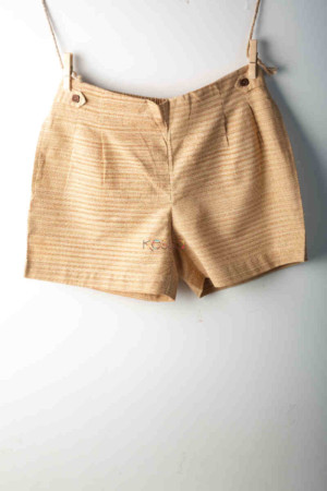 Image for Kessa Wss05 Gold Sand Printed Shorts Featured