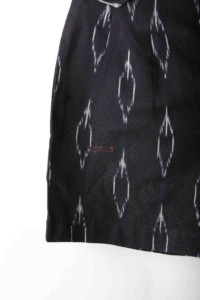 Image for Kessa Wss08 Black Printed Shorts Closeup