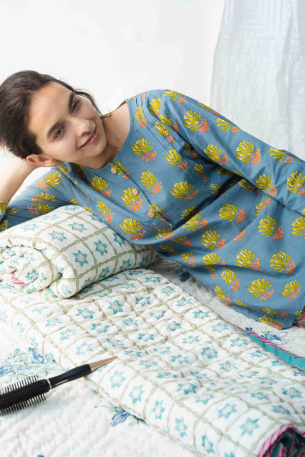 Image for Kessa De78 Meghdhanush Kurta Pajama Set Look 1