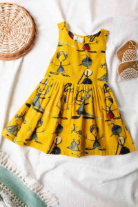 Image for Kessa Dek27 Ahlaad Frock With Quirky Prints Featured