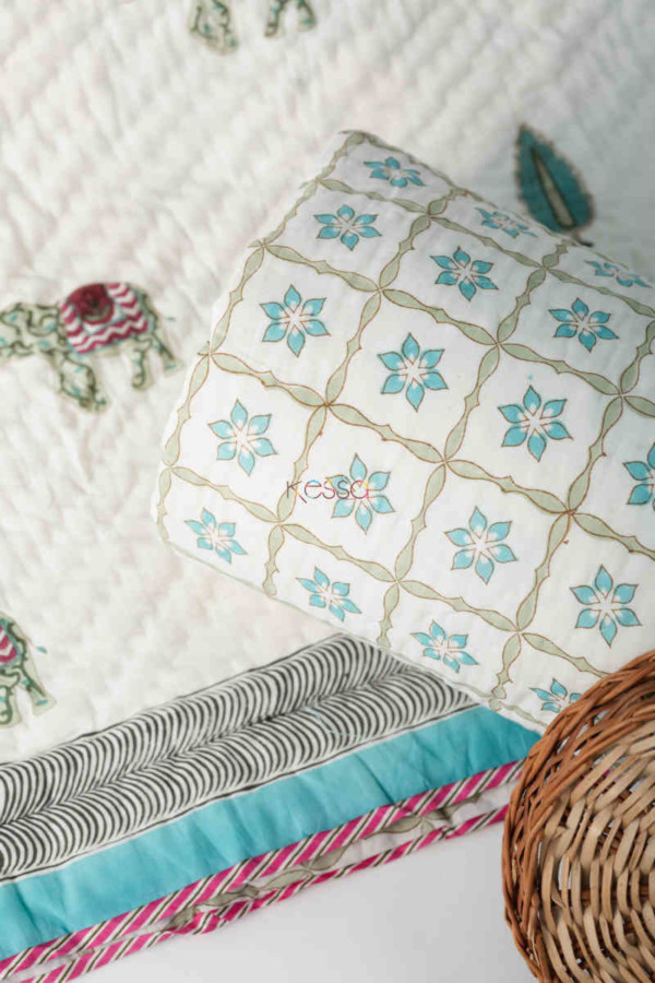 Image for Kessa Kaq141 Single Bed Quilt Closeup