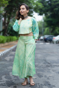 Image for Kessa Kcb20 Rangeeli Co Ord Set With Tie And Dye 1 Look