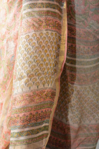 Image for Kessa Vcs01 Amshutha Kota Silk Saree With Blouse Closeup