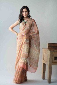 Image for Kessa Vcs01 Amshutha Kota Silk Saree With Blouse Featured