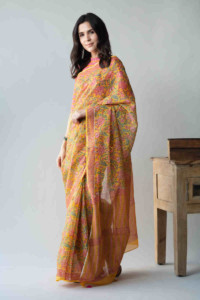 Image for Kessa Vcs02 Anora Kota Doriya Saree With Blouse Look 1