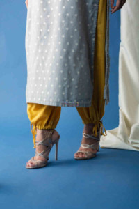 Image for Kessa Ws697 Arsh Chanderi Kurta With Cotton Silk Salwaar And Benarsi Dupatta Bottom