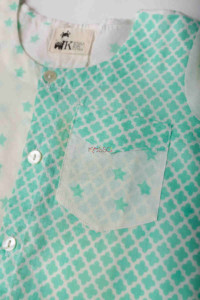 Image for Kessa Dek36 Tabrid Kurta Pajama Set With Quirky Print 1 Closeup