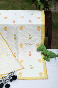 Image for Kessa Kaq162 Babbar Baby Quilts With Hand Block Print Featured