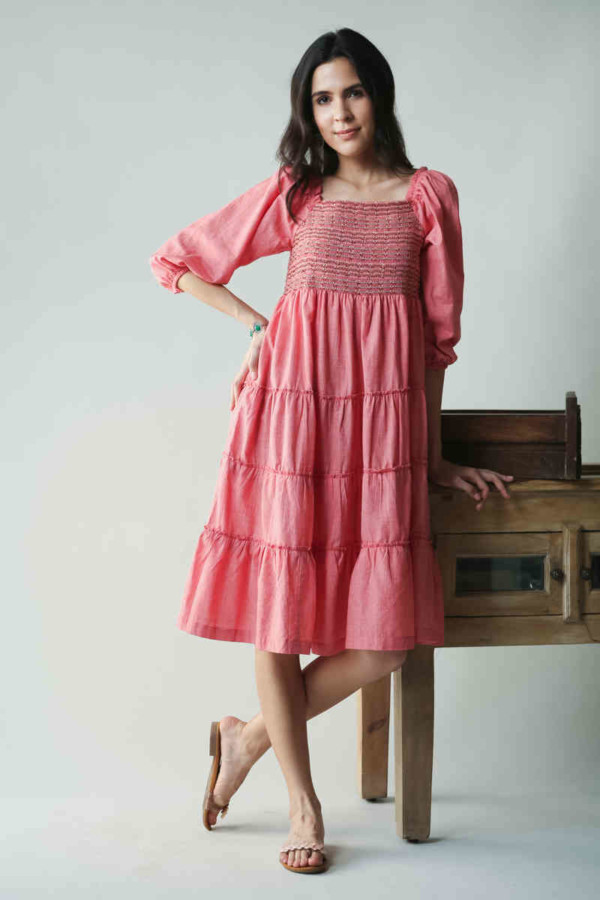 Image for Kessa Kcb21 Amreena Dress With Shirring Featured