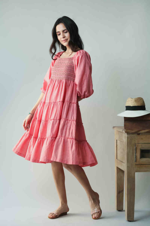 Image for Kessa Kcb21 Amreena Dress With Shirring Side