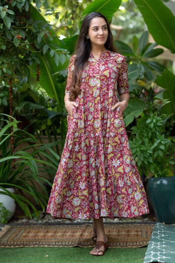 Buy Minimalist WSR228 Elishat Tiered Dress Online | Kessa