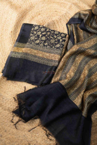 Image for Kessa Kula05 Avira Tussar Kurta Dupatta Fabric Featured