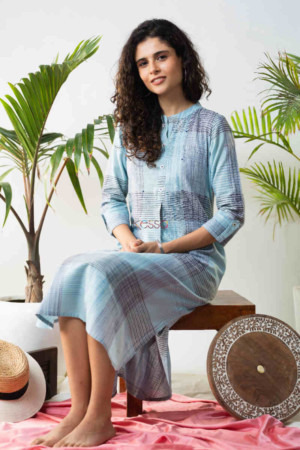 Image for Kessa Ws787 Aaravi South Handloom Dress Featured