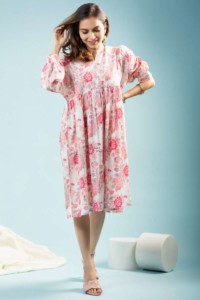 Image for Kessa Avdaf107 Alba Cotton A Line Dress Featured