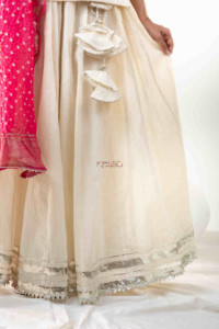 Image for Kessa Ws852 Niranjana Cotton Based Complete Skirt Set Bottom