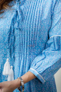 Image for Kessa Avdaf132 Oishi Powder Blue Dress Sleeve