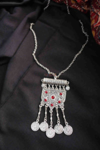 Image for Kessa Kpn153 Turkish Multi Stone Coin Necklace Featured