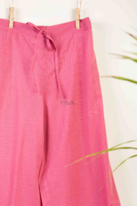 Image for Kessa Sap15 Siara Cotton Gotta Palazzo Pink Look