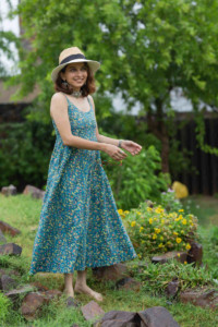 Image for Kessa Wsr299 Opal Cotton Strap Dress Side