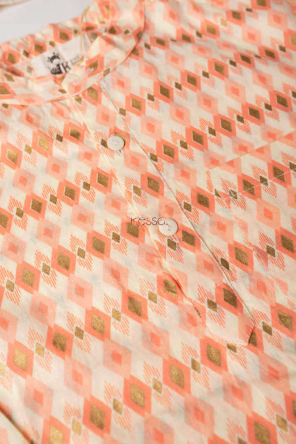 Image for Kessa Aj59 Ameya Boys Kurta And Pajama Closeup