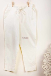 Image for Kessa Wfs01 Zaam Silk Cotton Pant Cream Featured