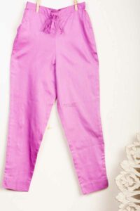 Image for Kessa Wfs01 Zaam Silk Cotton Pant Lavender Featured