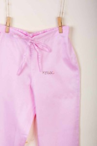 Image for Kessa Wfs01 Zaam Silk Cotton Pant Light Pink Side