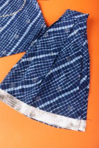 Image for Kessa Aj66 Nandika Cotton Girls Skirt Complete Set Closeup 2
