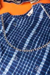 Image for Kessa Aj66 Nandika Cotton Girls Skirt Complete Set Closeup