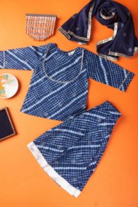 Image for Kessa Aj66 Nandika Cotton Girls Skirt Complete Set Featured