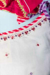 Image for Kessa Vck10 Nithyan Girls Skirt Complete Set Closeup