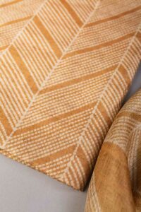 Image for Kessa Kula19 Rupali Tussar Fabric Set Closeup