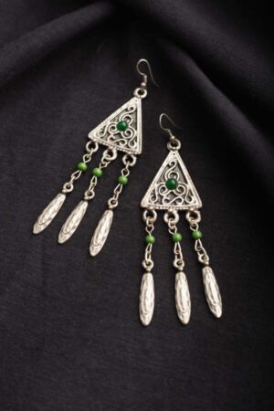 Image for Kessa Kpe112 Turkish Tribal Boho Earrings Featured