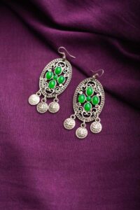 Image for Kessa Kpe129 Turkish Tribal Boho Earrings Featured