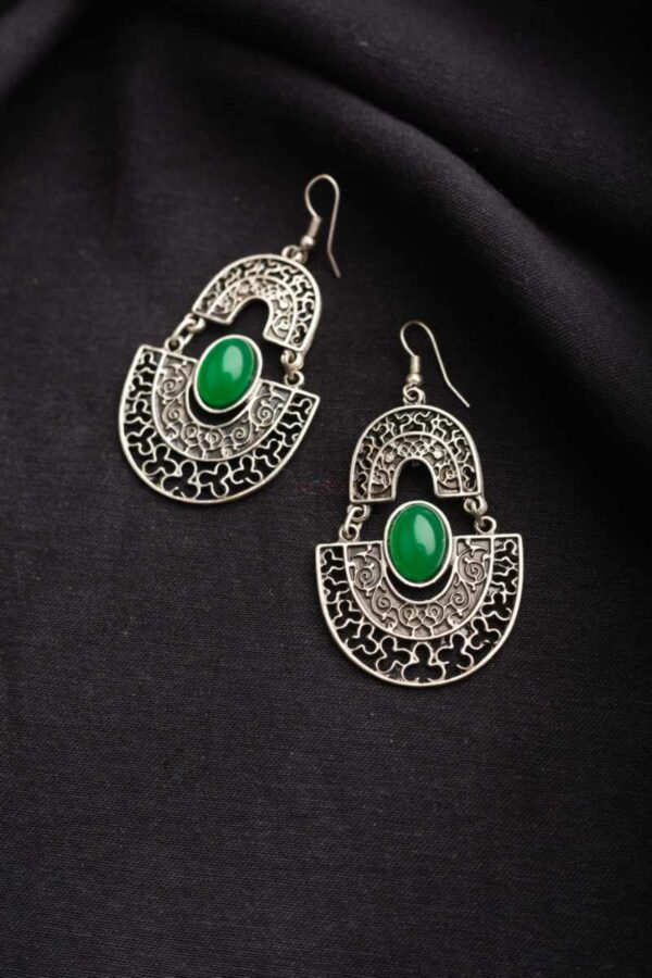 Image for Kessa Kpe130 Turkish Tribal Boho Earrings Featured