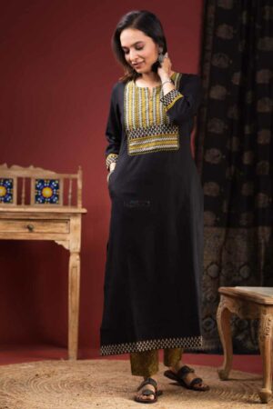 Image for Kessa Vcr169 Hanita Cotton Kurta Pant Set Featured