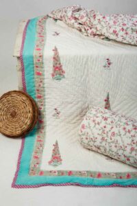 Image for Kessa Kaq248 Omsha Single Bed Quilt Closeup