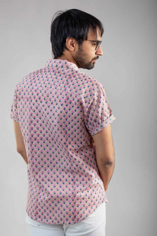 Image for Kessa Awk60 Pratyush Block Print Men Shirt Front
