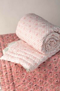Image for Kessa Kaq253 Jaikriti Single Bed Quilt Closeup