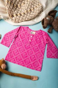 Image for Kessa Mbe59 Mabbe Cotton Toddler Kurta Featured