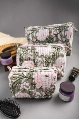 Image for Kessa Rn Vca45 Sitara Toiletry Pouch Set Of 3 Featured