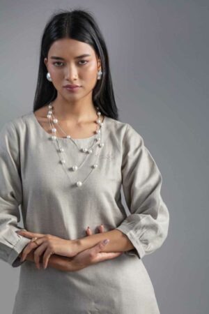 Image for Kessa Ws982 Udvi Linen Dress Featured