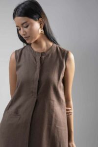 Image for Kessa Ws984 Takshaya Linen Dress Featured