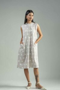 Image for Kessa Avdaf204 Ati Cotton Slub Dress Featured