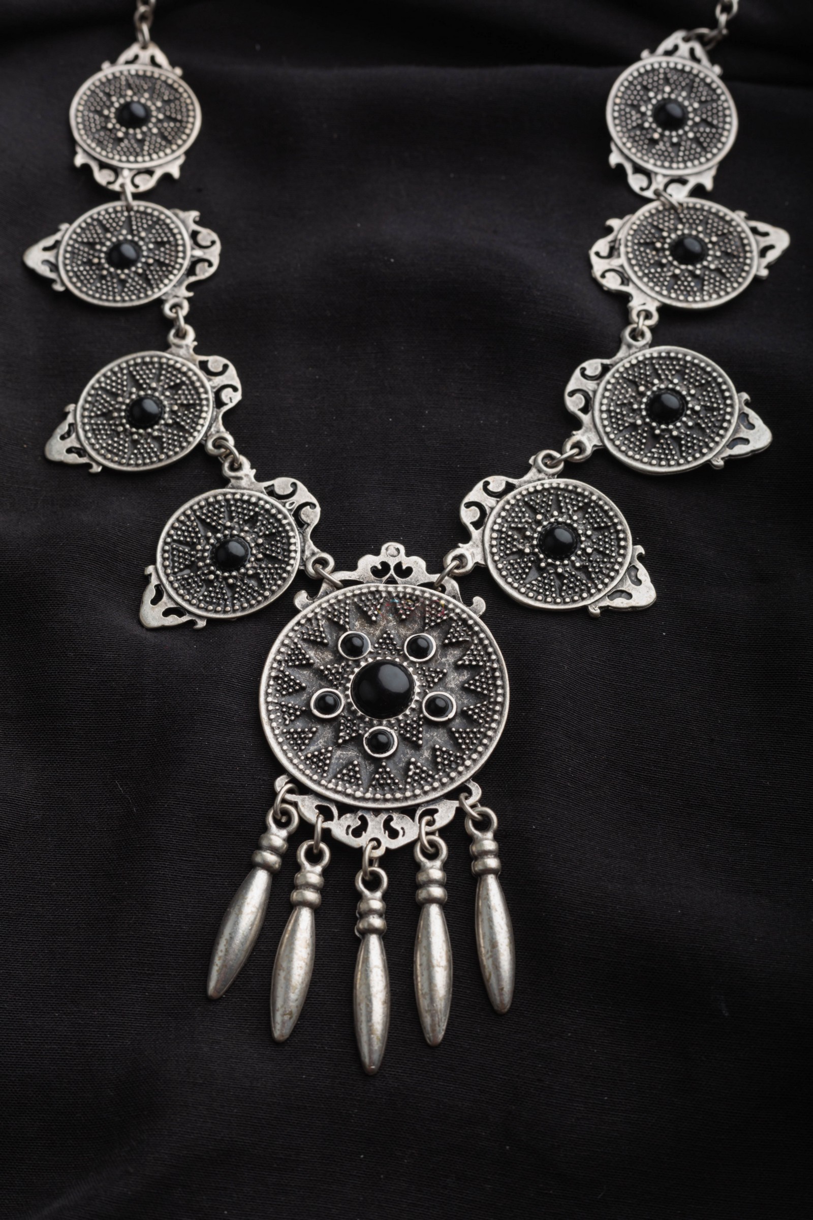 Multi Gemstone Front Toggle Necklace, Boho Beaded Necklace – Fabulous  Creations Jewelry