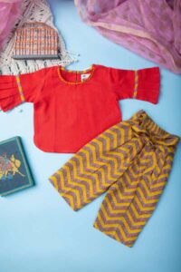 Image for Kessa Mbe72 Laya Kid Cotton Top Shorts Set Featured