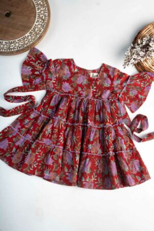 Image for Kessa Vck27 Hima Cotton Girls Frock Featured