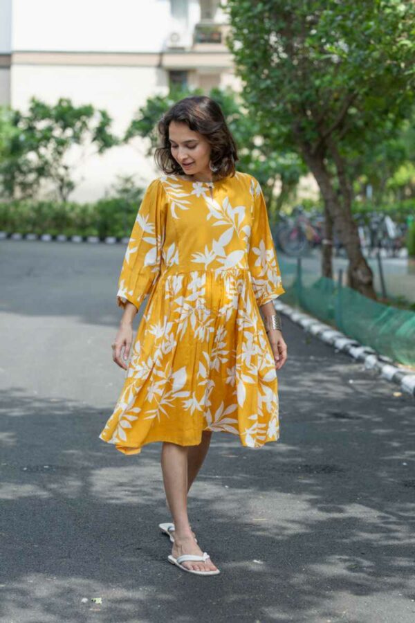 Image for Kessa Ws1019 Ishwari Handloom Cotton Dress Front