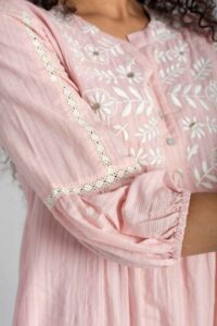 Image for Kessa Avdaf244 Raashi Modal Dress Closeup