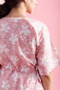 Image for Kessa De189 Anaya Cotton Loungewear Set Closeup 2